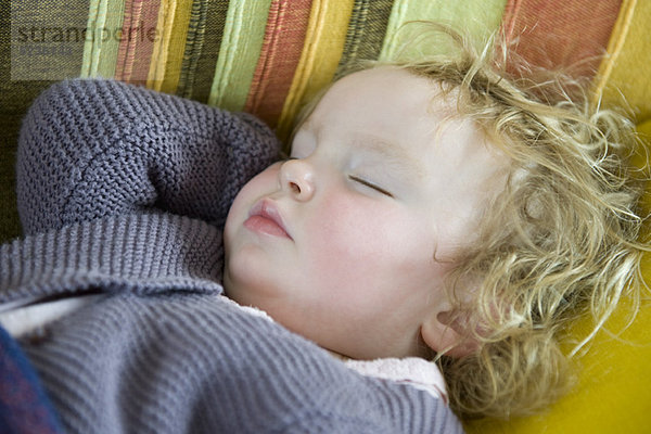 Baby Mädchen schlafend  Portrait