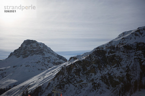 Berglandschaft  Val d ' Isere  Frankreich