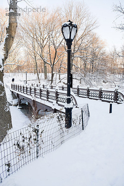 Parken im Winter