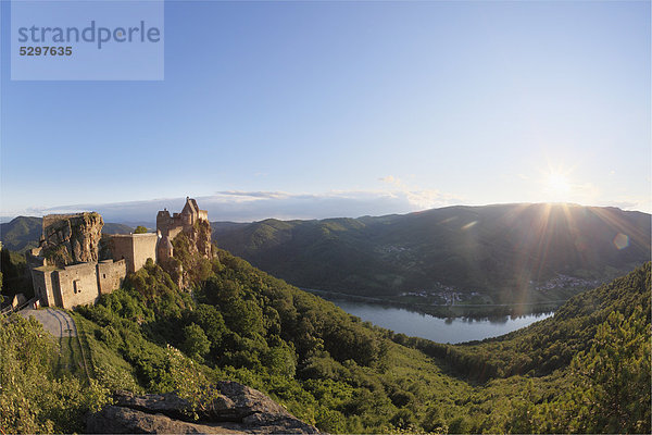 Burgruine Aggstein  Wachau  Niederˆsterreich  ÷sterreich  Europa