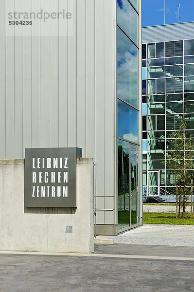 Leibniz-Rechenzentrum der Bayerischen Akademie der Wissenschaften  Garching bei München  Bayern  Deutschland  Europa