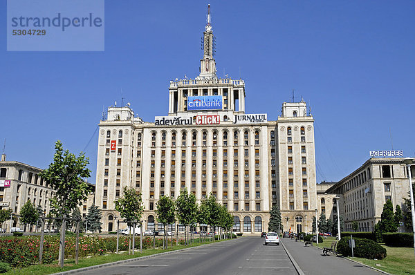 Bukarest Hauptstadt Europa Osteuropa Rumänien