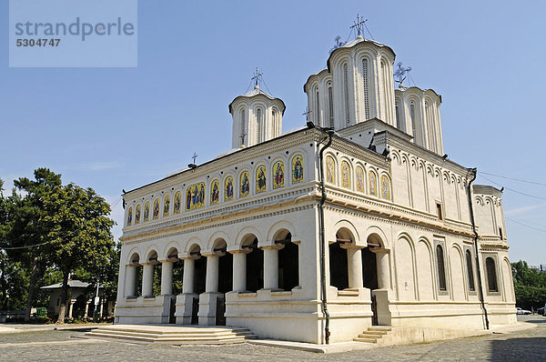 Palast und Kirche des Patriarchen  Patriarchalkirche  rumänisch-orthodoxe Kirche  Bukarest  Rumänien  Osteuropa  ÖffentlicherGrund