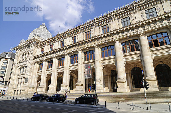 Nationalmuseum der rumänischen Geschichte  historisches Museum  Bukarest  Rumänien  Osteuropa  ÖffentlicherGrund