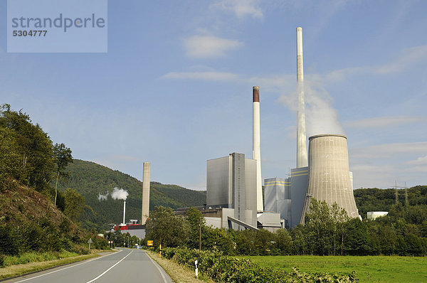 Kraftwerk Europa Markierung kohlebefeuert Deutschland Nordrhein-Westfalen