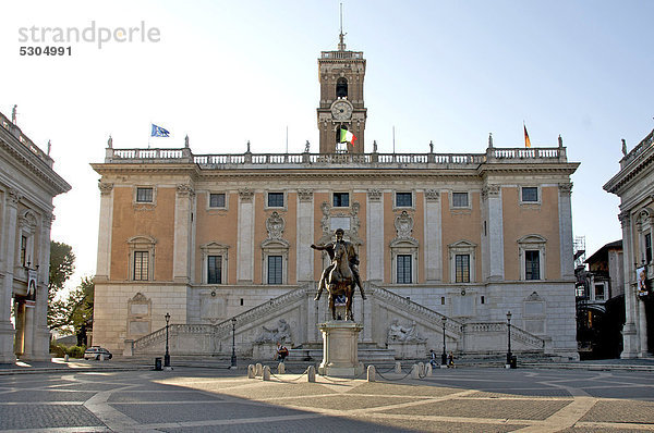 Piazza del Campidoglio  Kapitolsplatz  Kapitol  Rom  Italien  Europa