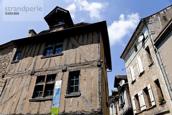 Frankreich Europa Gebäude Geschichte Aquitanien Ortsteil Dordogne