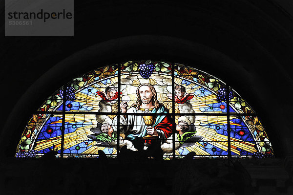 Kirchenfenster  Chiesa Cattedrale Chioggia  Kathedrale von Chioggia Maria Himmelfahrt  erbaut 1624 - 1627  Venedig  Venetien  Italien  Europa