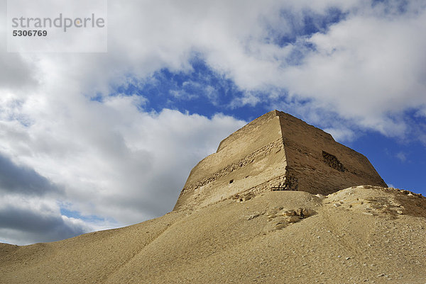 Meidum Pyramide  Ägypten  Afrika