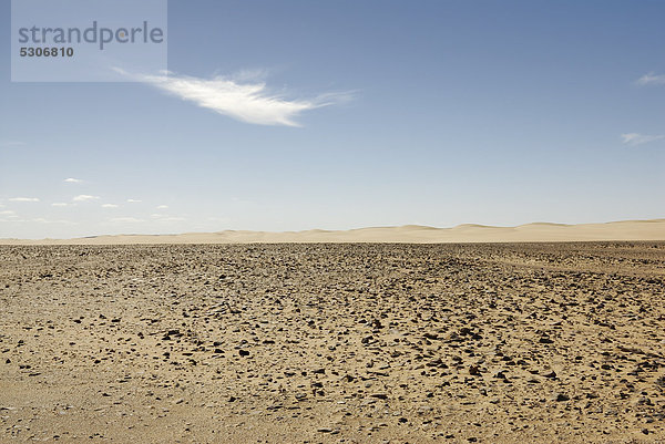 Sanddünen zwischen Oase Al Fayoum und Oase Bahariya  Libysche Wüste  Ägypten  Afrika