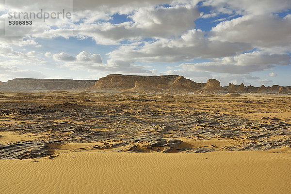 Weiße Wüste  Oase Farafra  Libysche Wüste  Ägypten  Afrika