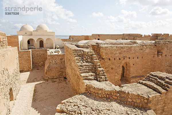 Festung Bordj el Kebir in Houmt Souk auf der Insel Djerba  Tunesien  Maghreb  Nordafrika  Afrika