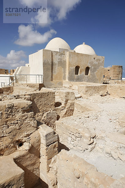 Festung Bordj el Kebir in Houmt Souk auf der Insel Djerba  Tunesien  Maghreb  Nordafrika  Afrika