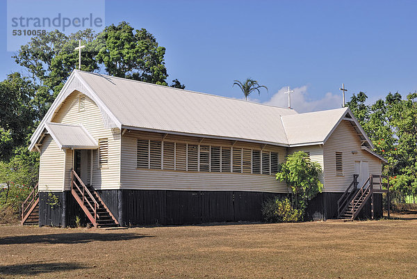 Missionskirche und Schulungszentrum  Tiwi Islands  Northern Territory  Australien