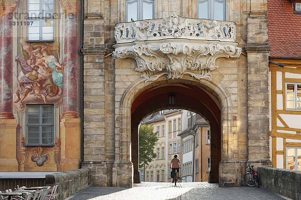 Altes Rathaus  Bamberg  Oberfranken  Franken  Bayern  Deutschland  Europa  ÖffentlicherGrund