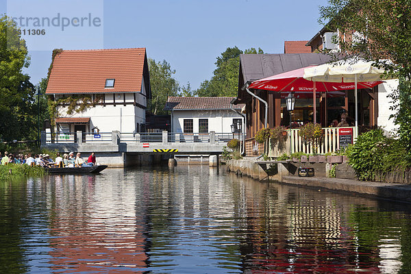 Spreewald Europa Brandenburg Deutschland