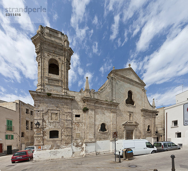 Kirche Santa Maria della Zaffira  Monopoli  Apulien  Süditalien  Italien  Europa