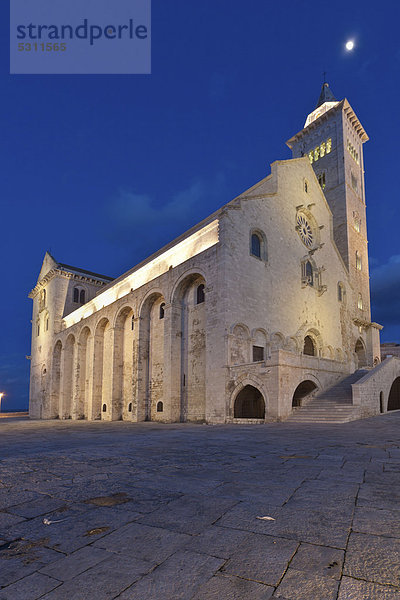 Kathedrale San Nicola Pellegrino  Meereskathedrale von Trani  Apulien  Süditalien  Italien  Europa