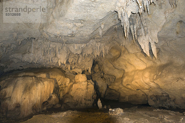 Tropfsteinhöhle  Phet Cave  Ao Luek  Phang Nga  Thailand  Südostasien