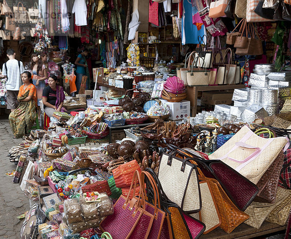 Blumenmarkt Eigentum Südostasien typisch Asien Indonesien Markt Ubud