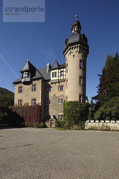 Burg Namedy bei Andernach  Rheinland-Pfalz  Deutschland  Europa