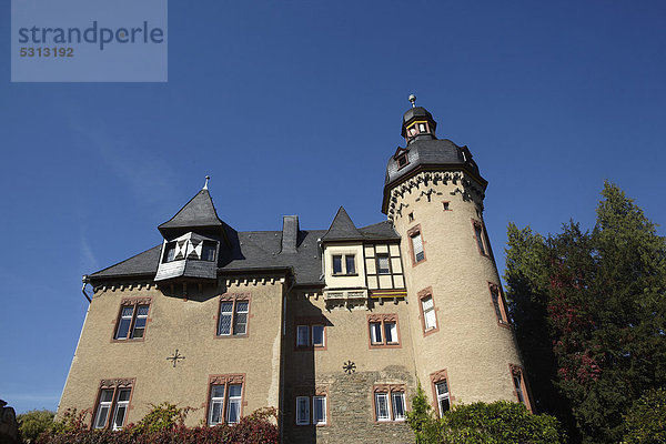 Burg Namedy bei Andernach  Rheinland-Pfalz  Deutschland  Europa