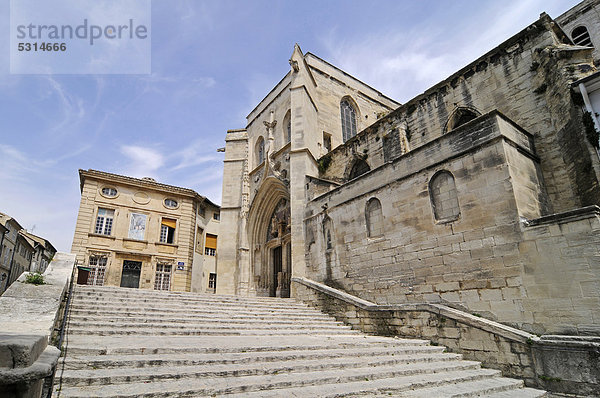 Saint Agricol Kirche  Avignon  Provence  Südfrankreich  Frankreich  Europa