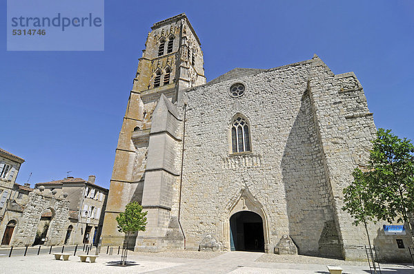 Kathedrale  französischer Jakobsweg  UNESCO Weltkulturerbe  Gemeinde Lectoure  Departement Gers  Midi-Pyrenees  Frankreich  Europa