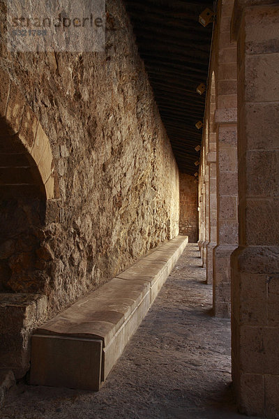 Detail am Exerzierplatz  Haupteingang der Zitadelle von Dalt Vila  Ibiza  Spanien  Europa