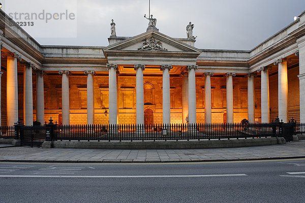 Gebäude der Bank von Irland  Bank of Ireland  Dublin  Republik Irland  Europa