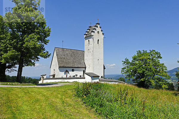 Wallfahrtskirche St. Margarete  St. Margarethen  Brannenburg  Oberbayern  Bayern  Deutschland  Europa