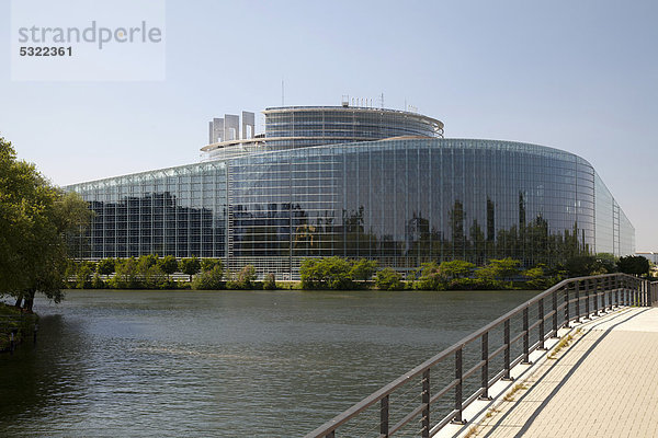 Europäisches Parlament  Straßburg  Elsass  Frankreich  Europa