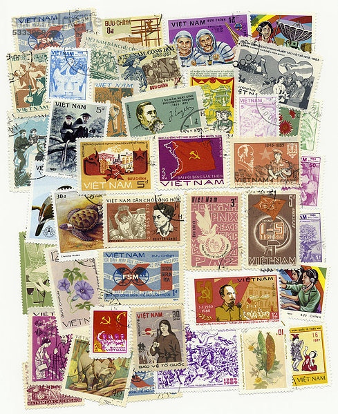 Historische Briefmarken aus Vietnam  Südostasien