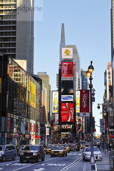 Vereinigte Staaten von Amerika USA New York City Manhattan Times Square