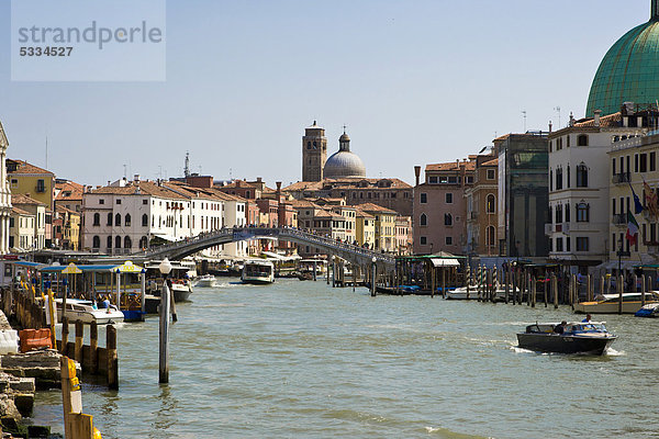 Canal Grande in Venedig  Italien  Europa