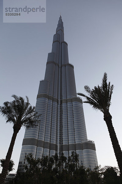 Vereinigte Arabische Emirate VAE Naher Osten Burj Khalifa Dubai