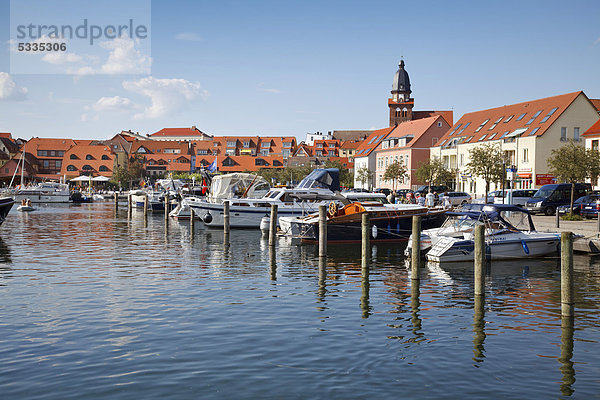 Hafen Europa Geschichte Mecklenburg-Vorpommern Ortsteil Deutschland Waren