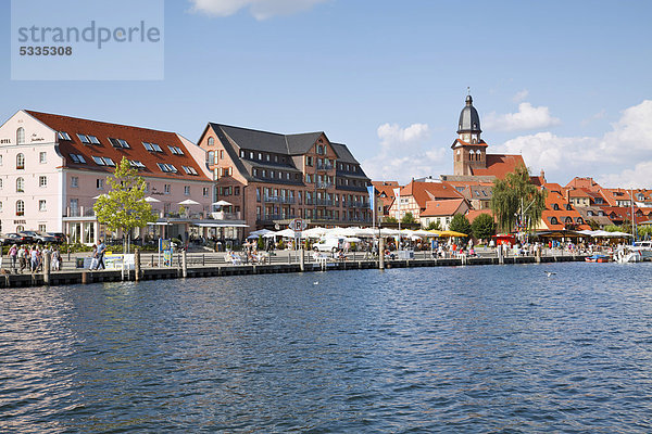 Hafen Europa Geschichte Mecklenburg-Vorpommern Ortsteil Deutschland Waren