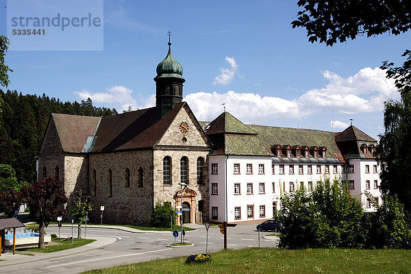 Kloster Friedenweiler  ehemaliges Nonnenkloster gegründet 1123  Friedenweiler  Titisee-Neustadt  Schwarzwald  Baden-Württemberg  Deutschland  Europa