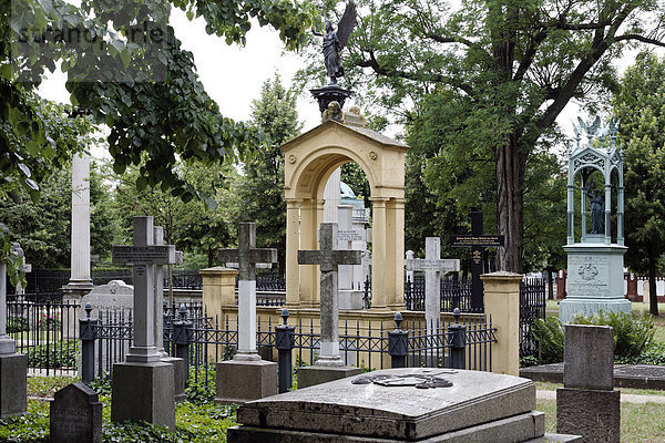 Invalidenfriedhof mit historischen Grabmälern  Berlin-Mitte  Deutschland  Europa