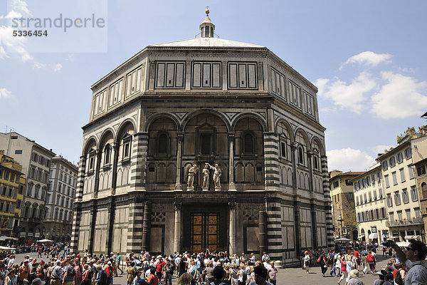 Battistero di San Giovanni  Florentiner Baptisterium  Florenz  Toskana  Italien  Europa