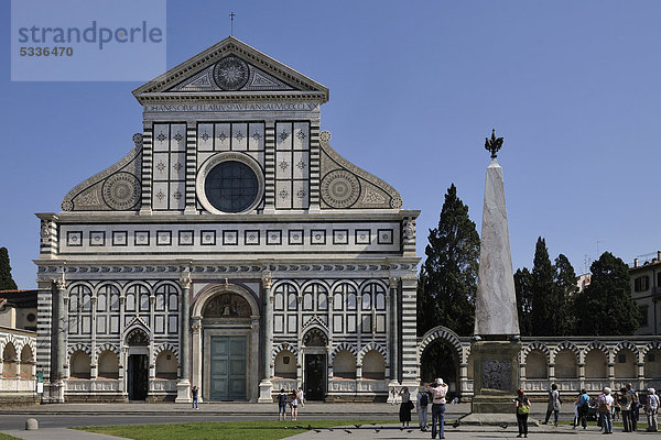 Kirche Santa Maria Novella  Florenz  Toskana  Italien  Europa