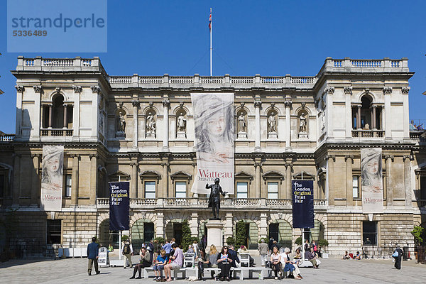 Royal Academy of Arts  Kunstgallerie  Burlington House  Piccadilly  London  England  Großbritannien  Europa