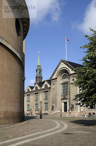 Runder Turm RundetÂrn und Universität  Kopenhagen  Dänemark  Skandinavien  ÖffentlicherGrund