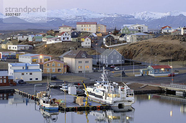 StykkishÛlmur  Halbinsel SnÊfellsnes  Island  Europa