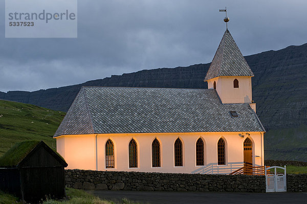 Kirche  Vi_arei_i  Vi_oy  Färöer  Nordatlantik