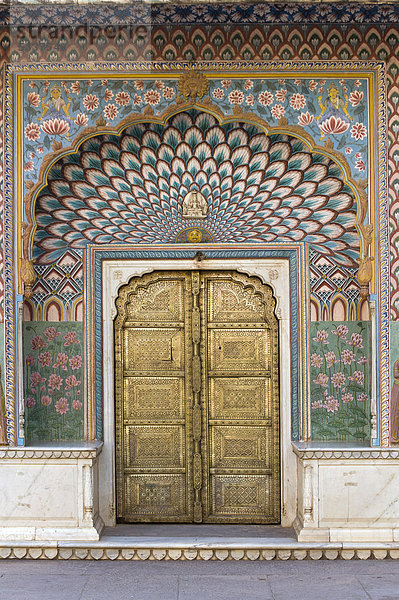 Stadtpalast Jai Singh II.  Jaipur  Rajasthan  Indien  Asien