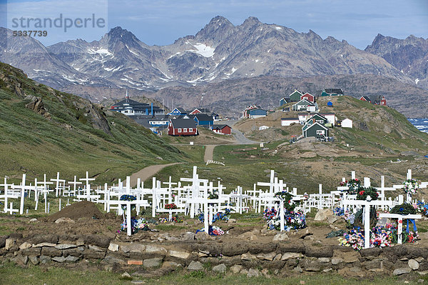 Tasiilaq Grönland Friedhof