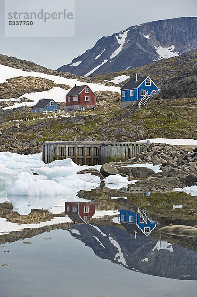 Gebäude Kulusuk Grönland