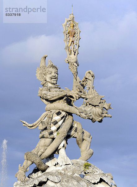 Dewa Rutji Statue  Denpasar  Bali  Indonesien  Südostasien